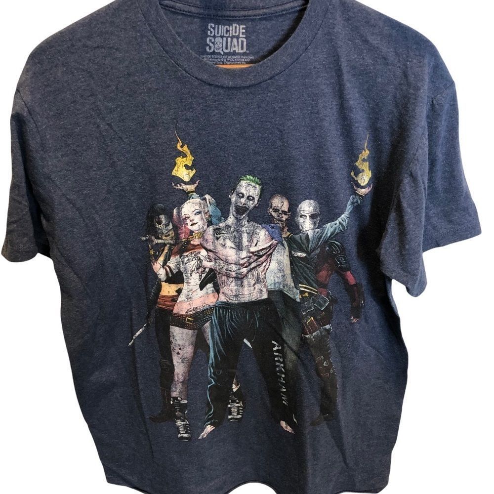 DC Comics Suicide Squad Men's  Crewneck T-Shirt Size Medium‎
